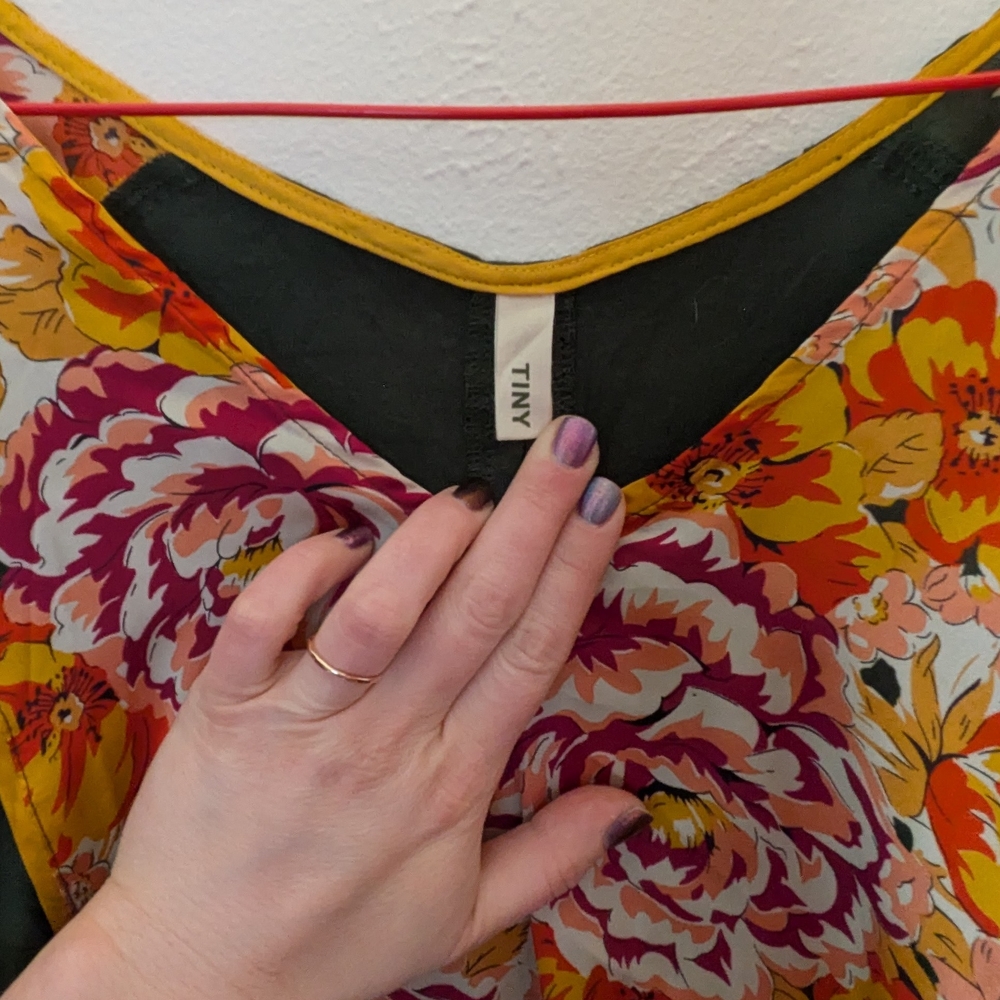 Anthropologie Floral Print Women's Top - Picture 2 of 5